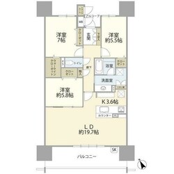 エルグランデ安城駅南の物件間取画像